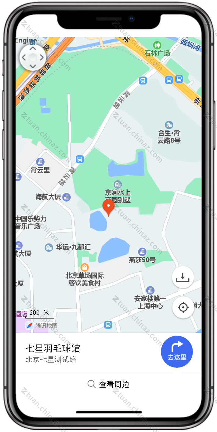 小程序场馆地图